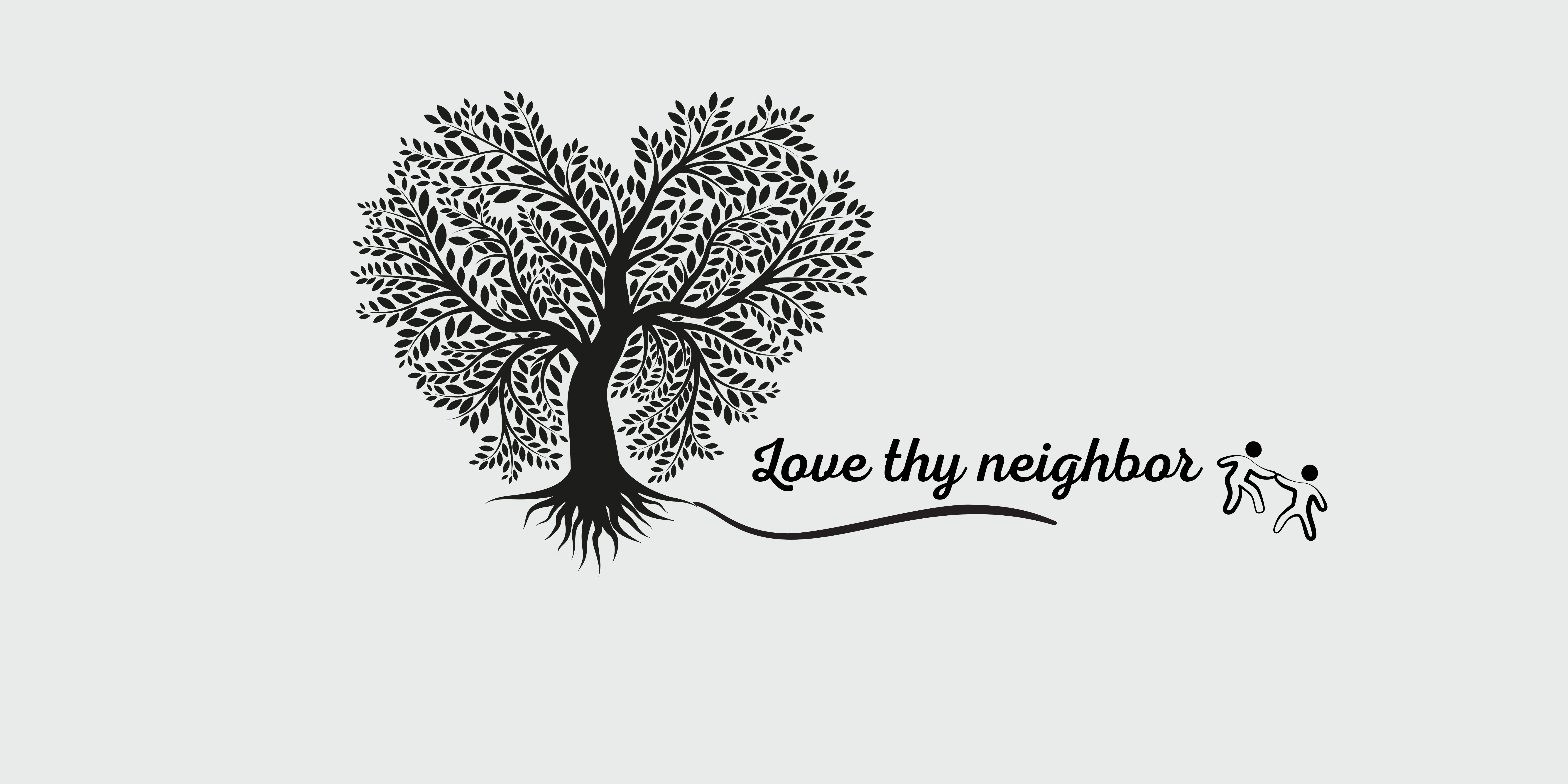 Love thy neighbor (Medium Banner (US) (Landscape))