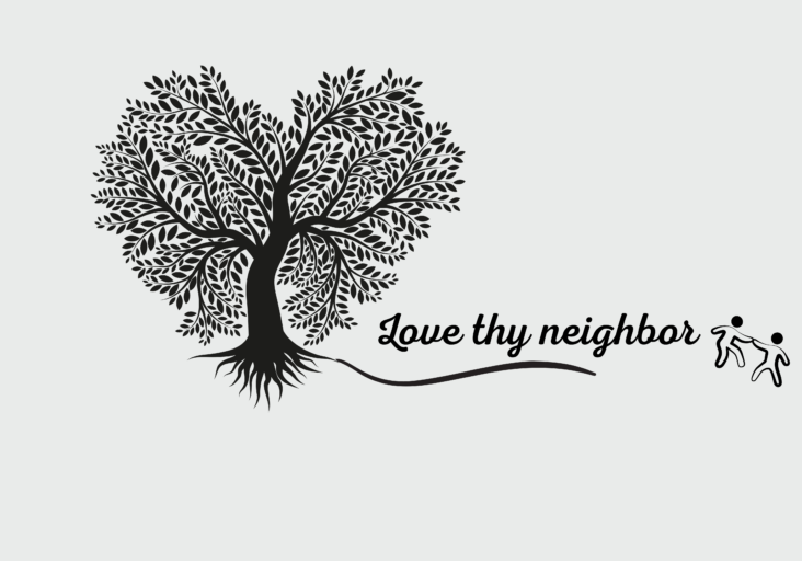 Love thy neighbor (Medium Banner (US) (Landscape))